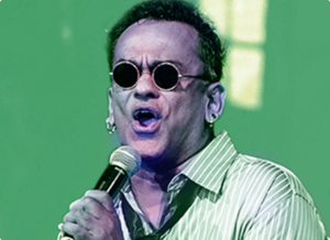 A swanky landing page for